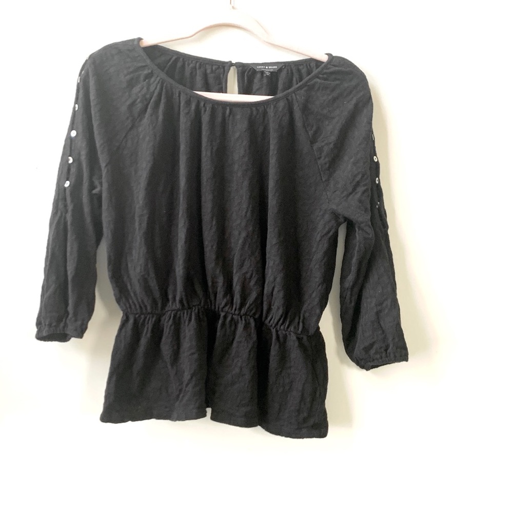 Lucky brand black shirt
